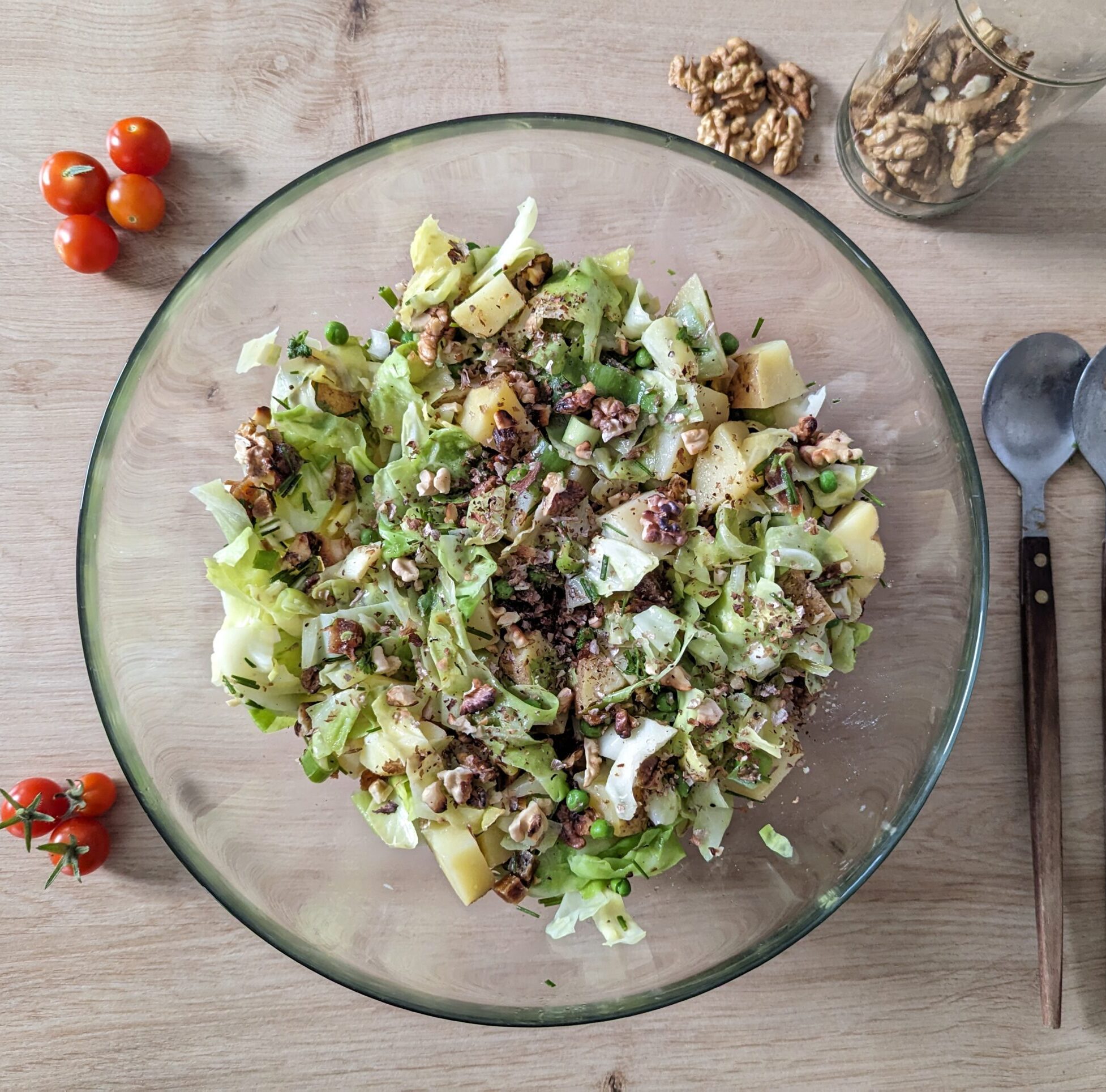 Spitzkohlsalat, salzfrei • Vegane Ernährung