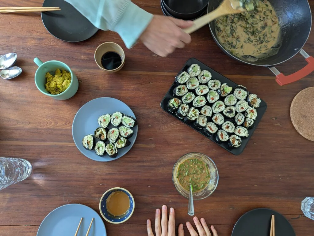 Pastinaken Sushi
