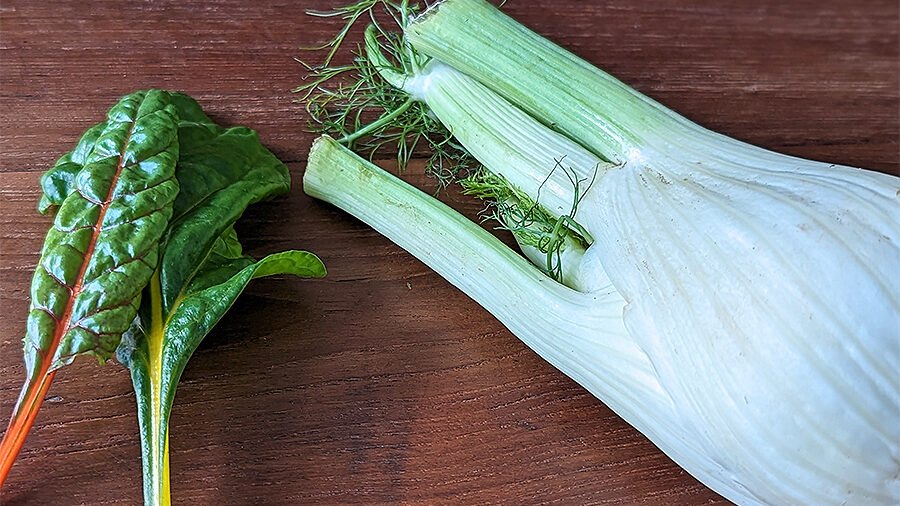 Mangold und Fenchel im Nährstoffranking