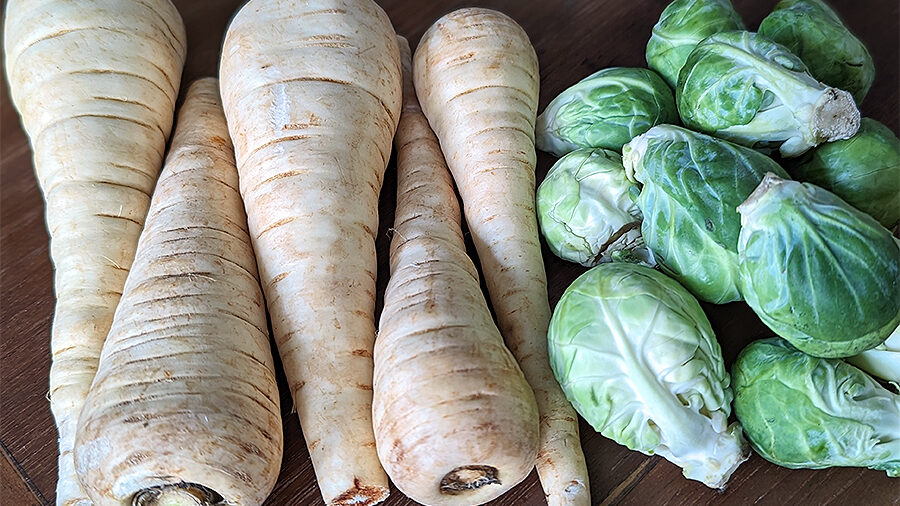 Pastinake und Rosenkohl im Nährstoffranking